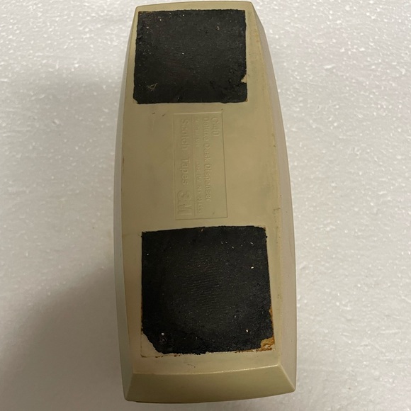 EUC Vintage Heavy Duty Beige Scotch 3M Weighted Tape Dispenser - Picture 7 of 12